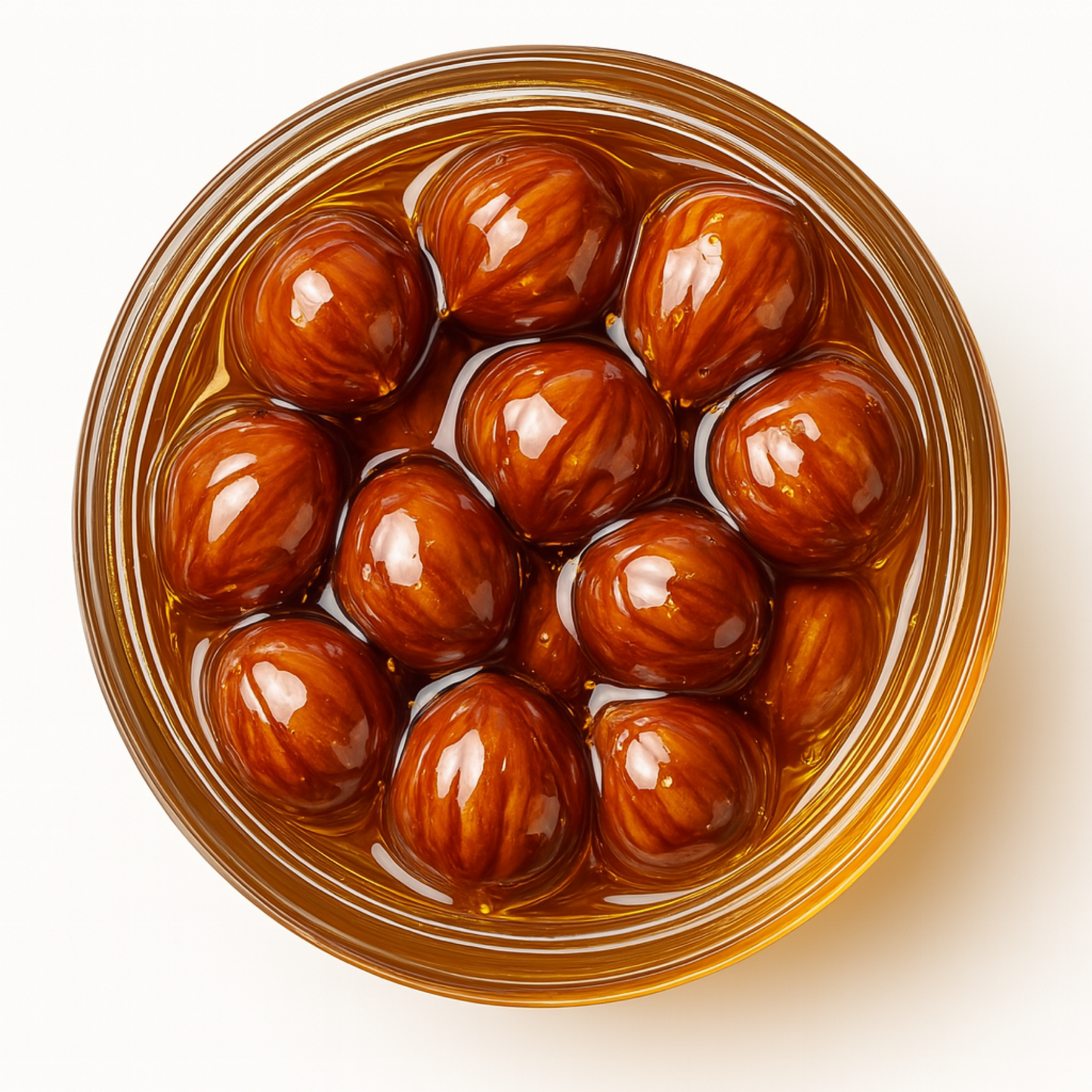 Bee Gold – Raw Honey with Hazelnuts 12 oz | Natural Energy Snack | Crunchy Gourmet Spread | No Added Sugar | Gluten-Free | Premium Glass Jar |