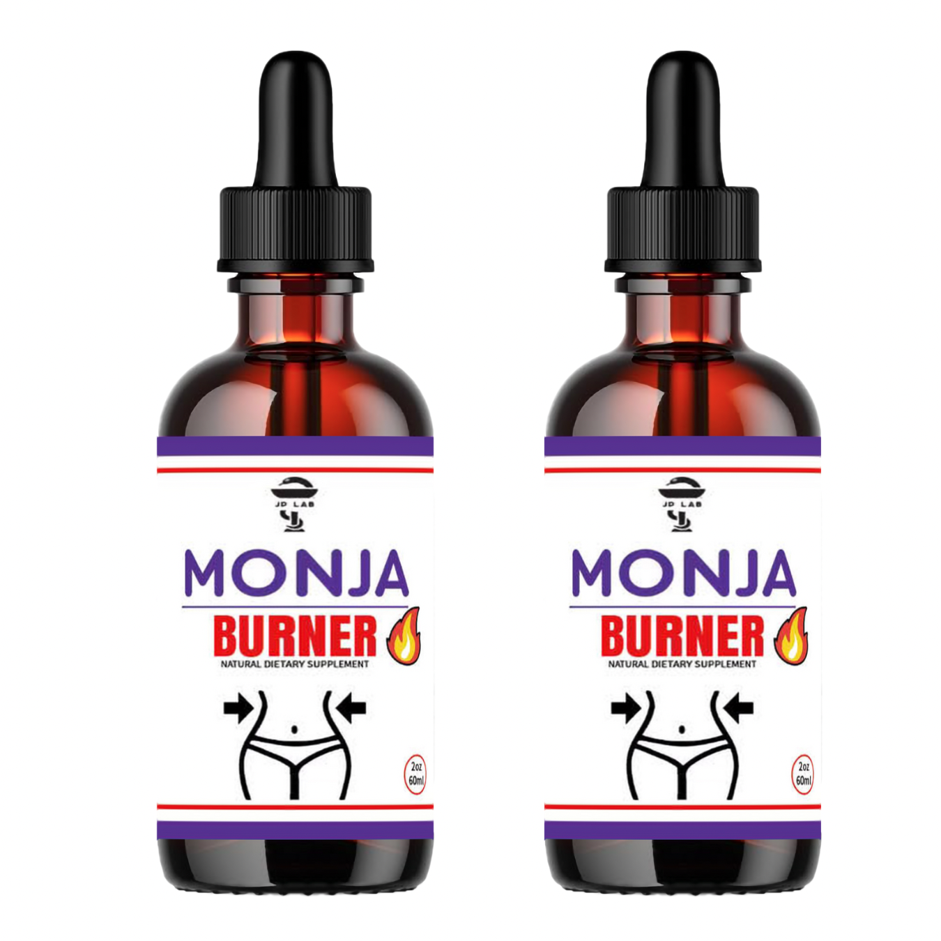 Monja Burner Dietary Drops (2pack)