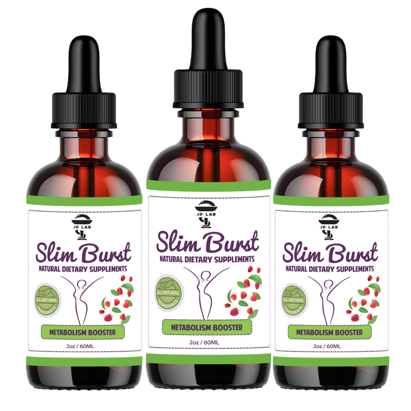 Slim Burst Dietary Drops (3 pack)