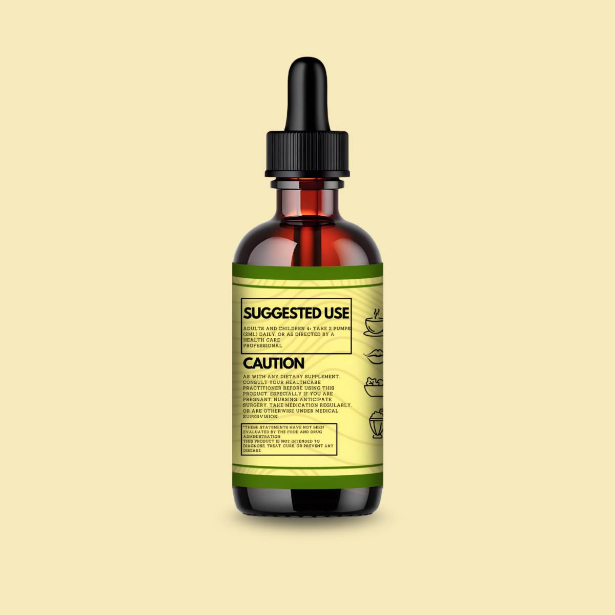 Magnesium Liquid Drops - Natural Pure Magnesium