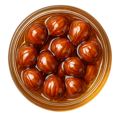 Bee Gold – Raw Honey with Hazelnuts 12 oz