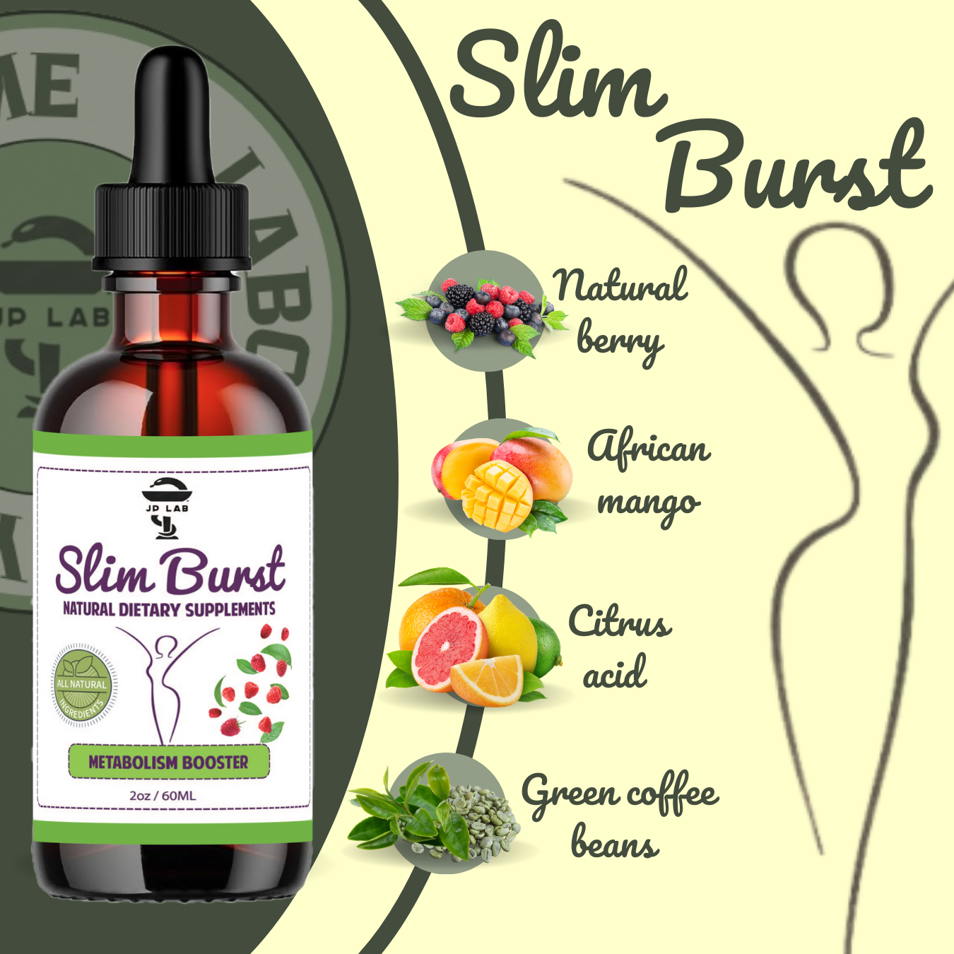 Slim Burst Dietary Drops (2 pack)