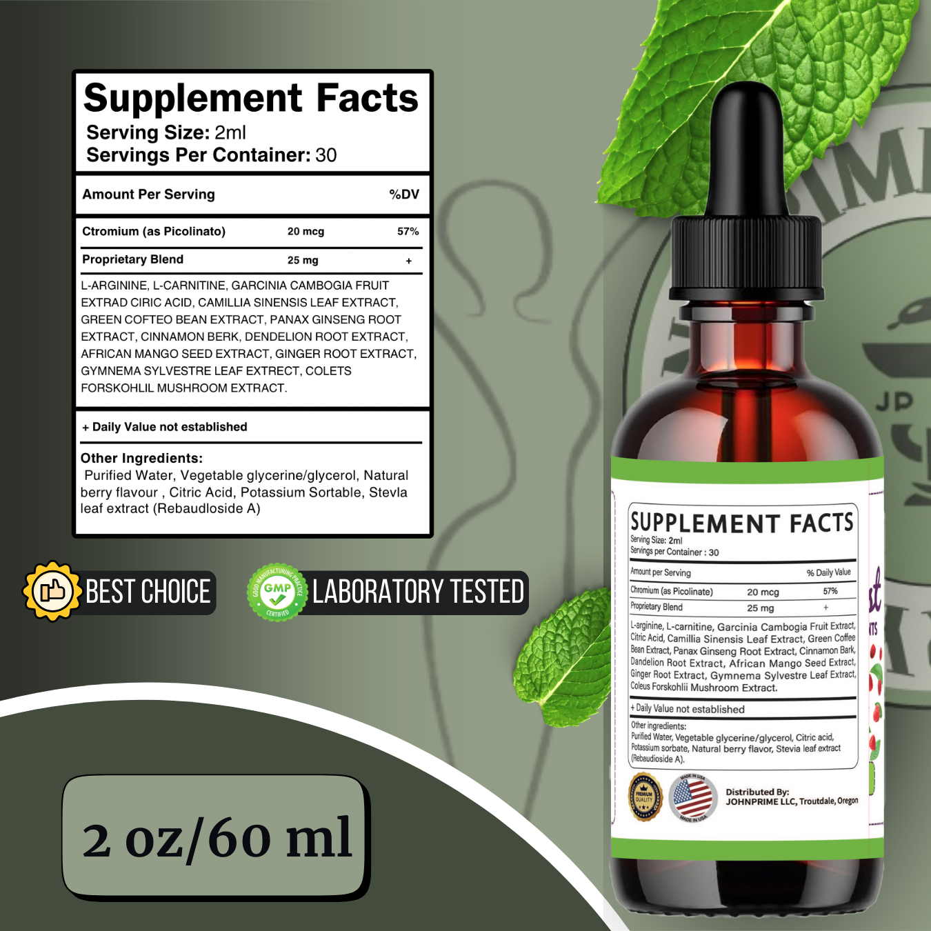 Slim Burst Dietary Drops (2 pack)