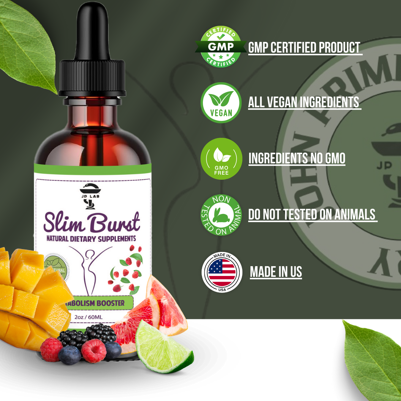 Slim Burst Dietary Drops (2 pack)